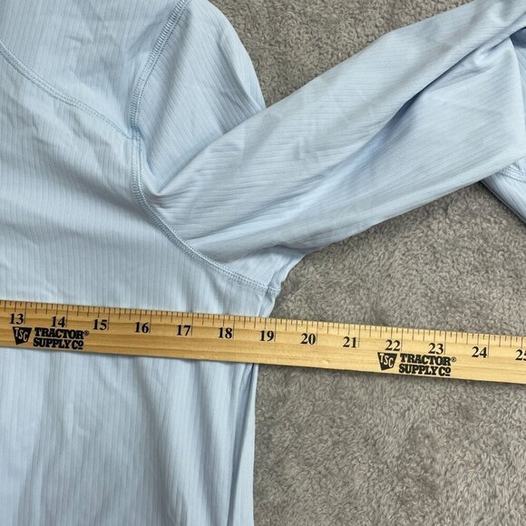 NEW Mondetta Active Ribbed Women's M 1/2 Zip Top Side Pocket - Picture 6 of 11